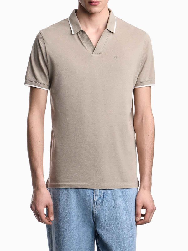 The Best Shops EMPORIO ARMANI: Polos  - Polo - Marron Clair