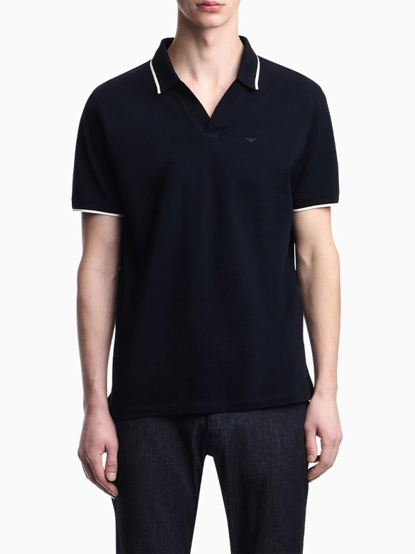 The Best Shops EMPORIO ARMANI: Polos  - Polo - Bleu