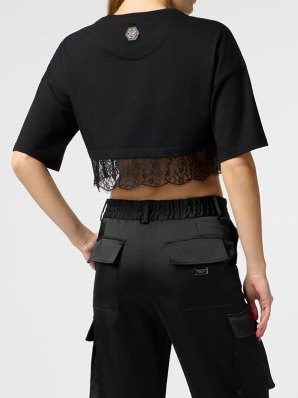 T-Shirt - Schwarz Replica 
online: PHILIPP PLEIN