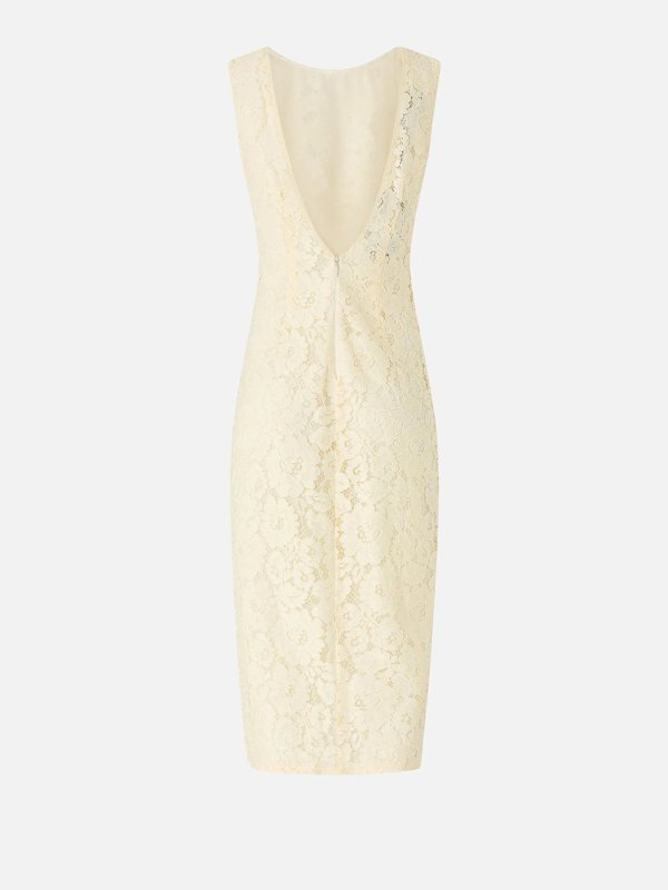 Pinko: Robe longueur genou online - Robe Au Genou - Blanc