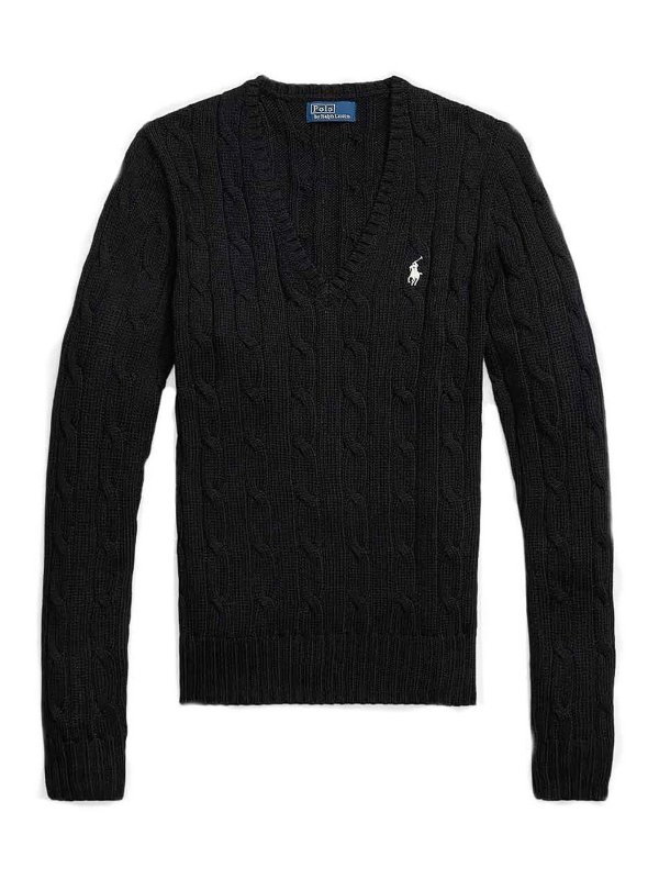 POLO RALPH LAUREN: Poloshirts - Poloshirt - Schwarz