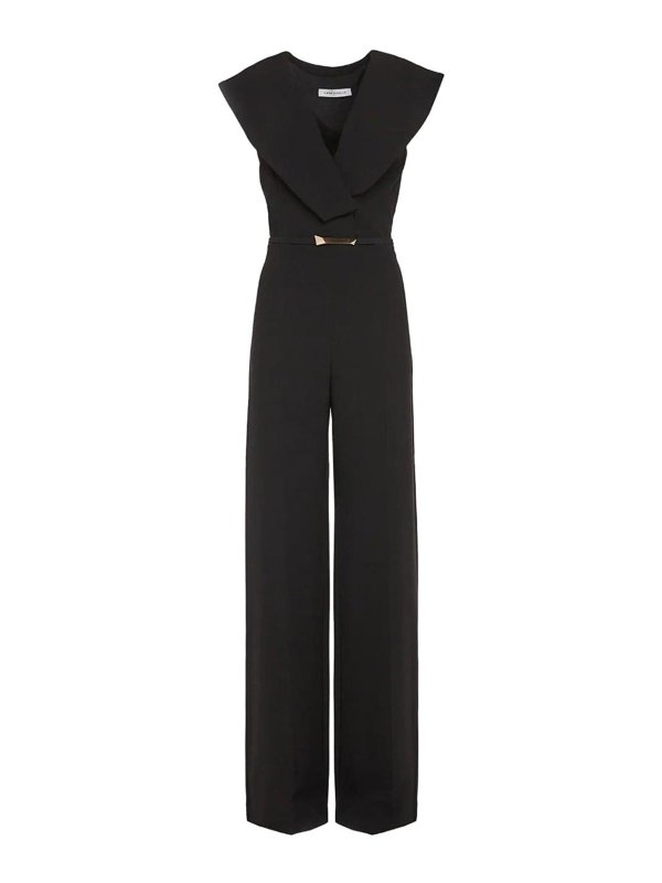 SIMONA CORSELLINI: Jumpsuits - Jumpsuit - Schwarz
