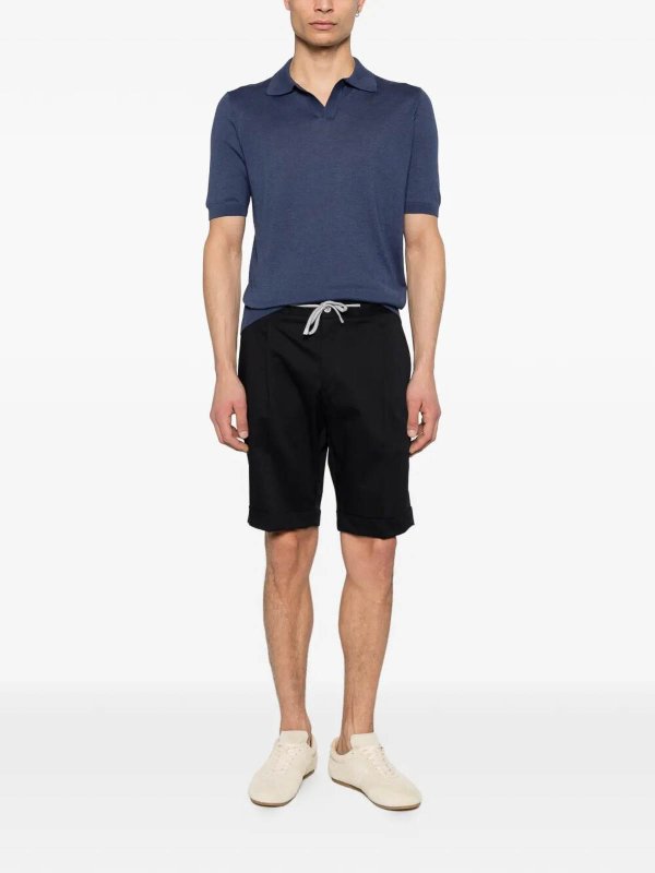 BARBA NAPOLI: トラウザーショーツ online - ショートパンツ - ブルー