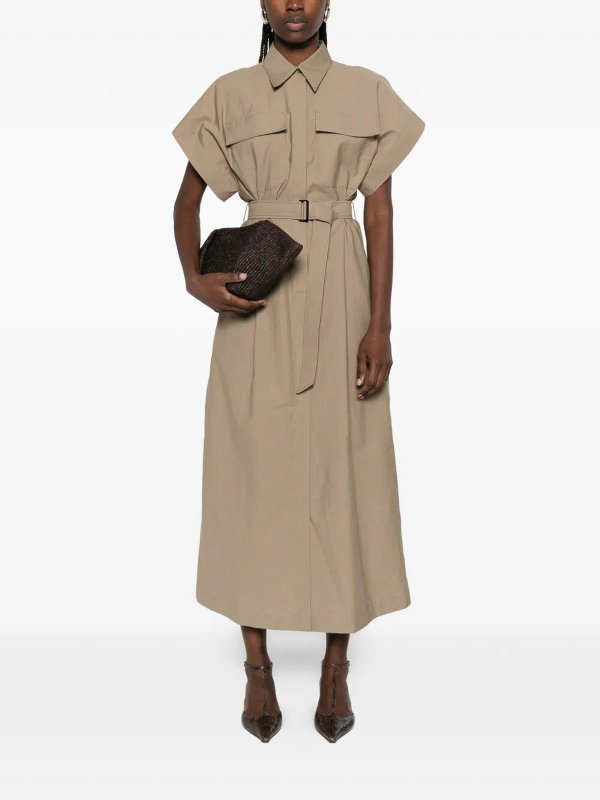 BRUNELLO CUCINELLI: knee length dresses online - Dress