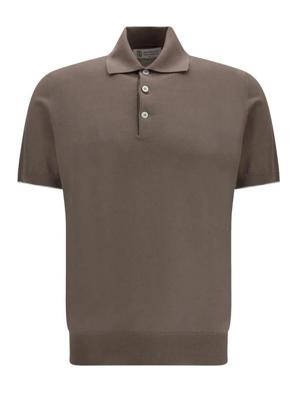 BRUNELLO CUCINELLI: Polos - Polo - Beis