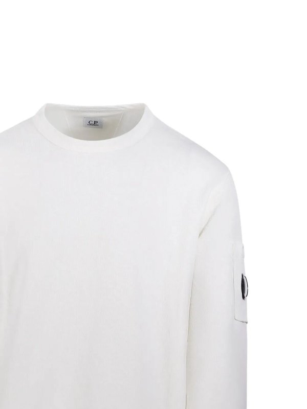 スウェットシャツ/セーター - 白 shop online: C.P. COMPANY