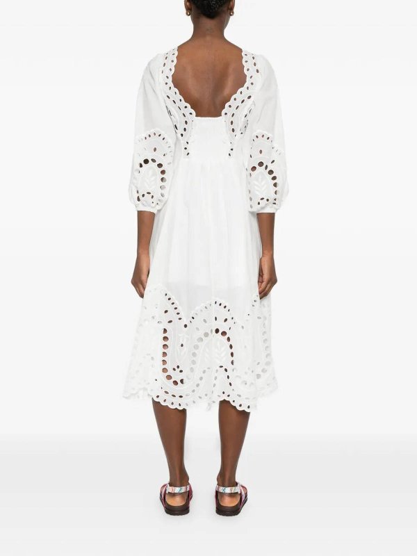 The Best Shops CHARO RUIZ: マキシドレス - マキシドレス - 白