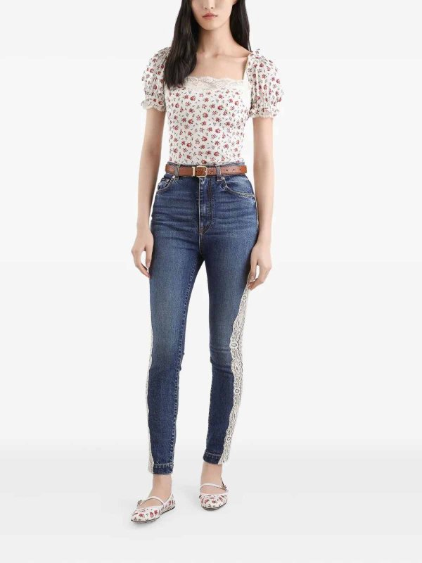 DOLCE & GABBANA: Blusen online - Bluse - Bunt