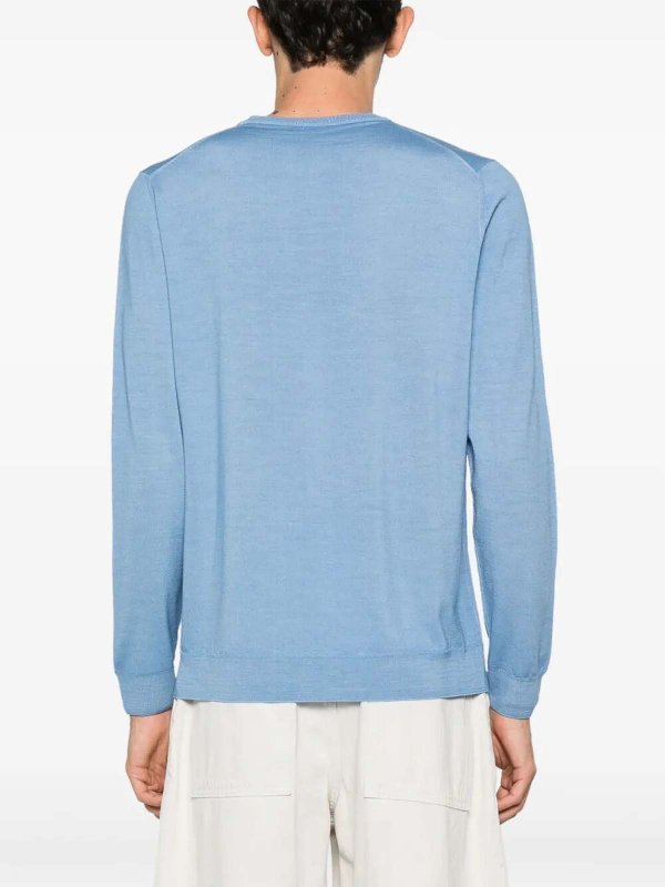 The Best Shops DRUMOHR: Pull col rond - Pull Col Rond - Bleu