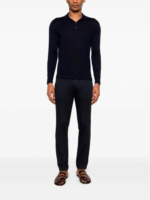 DRUMOHR: ポロシャツ online - ポロシャツ - ダークブルー