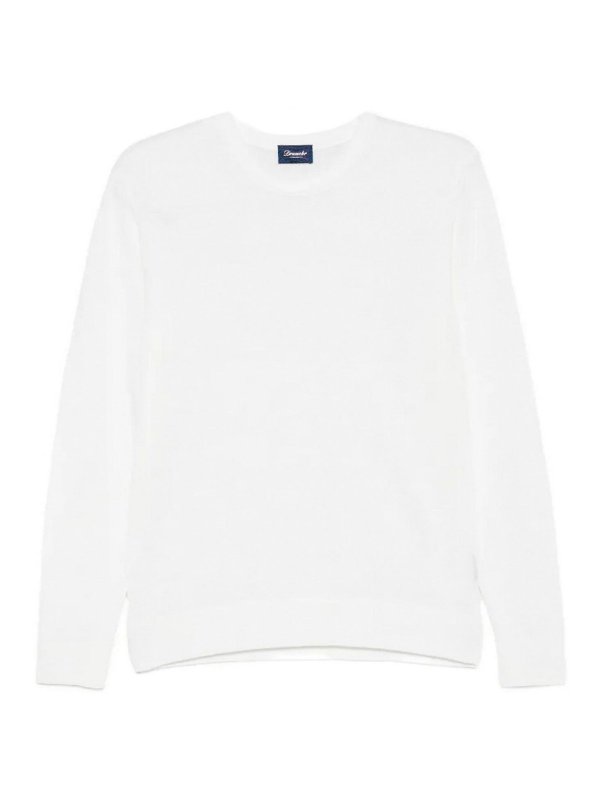 DRUMOHR: クルーネック - クルーネック - 白