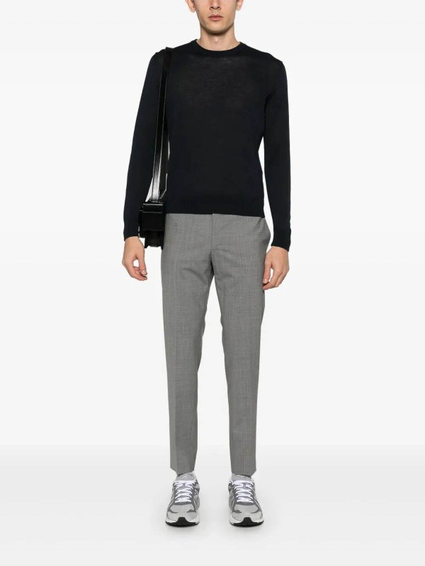 DRUMOHR: クルーネック online - クルーネック - ダークブルー