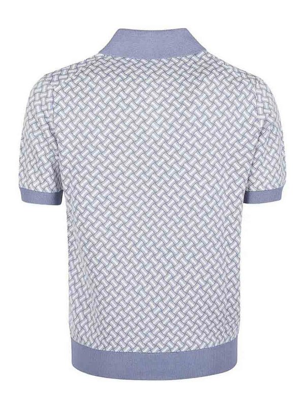 DRUMOHR: polo shirts online - `Razor Blade` Polo