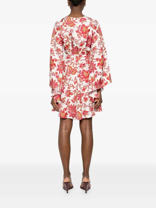 ショートドレス - 白 shop online: ETRO