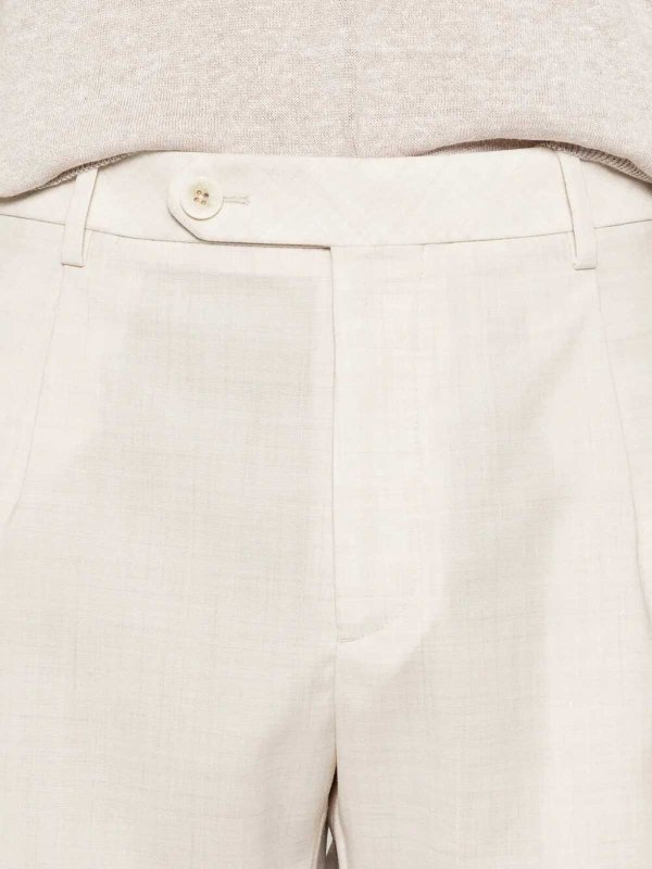 The Best Shops GTA: トラウザーショーツ - ショートパンツ - ライトベージュ