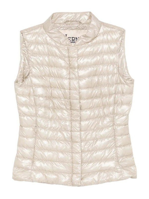 HERNO: padded jackets - `Vera` Padded Vest