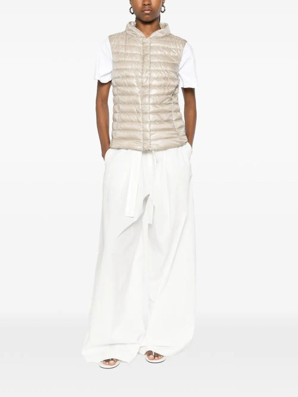 HERNO: padded jackets online - `Vera` Padded Vest