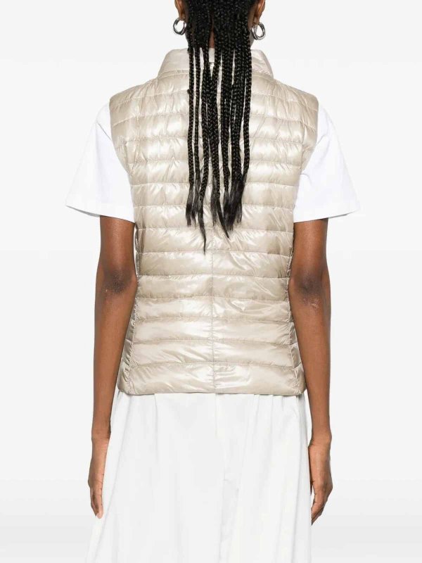 The Best Shops HERNO: padded jackets - `Vera` Padded Vest