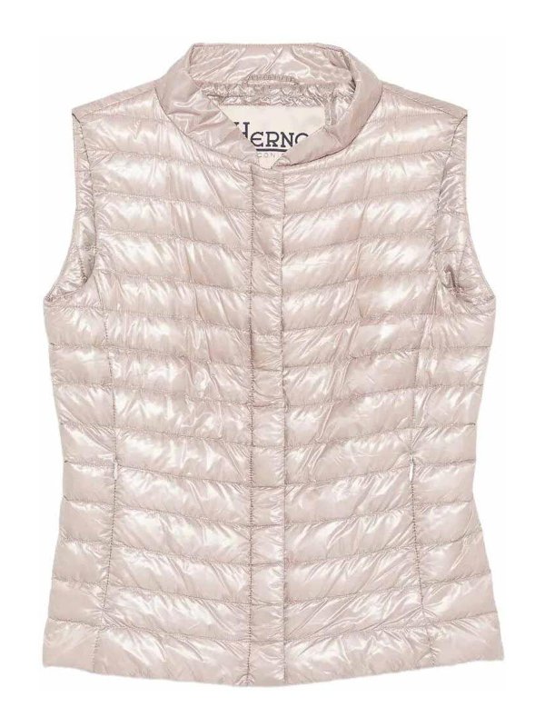 HERNO: padded jackets - `Vera` Padded Vest
