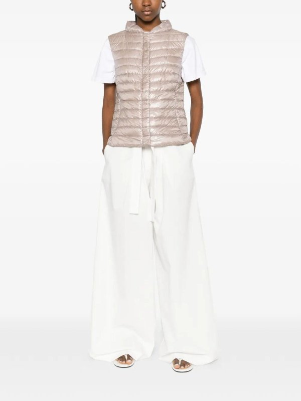 HERNO: padded jackets online - `Vera` Padded Vest