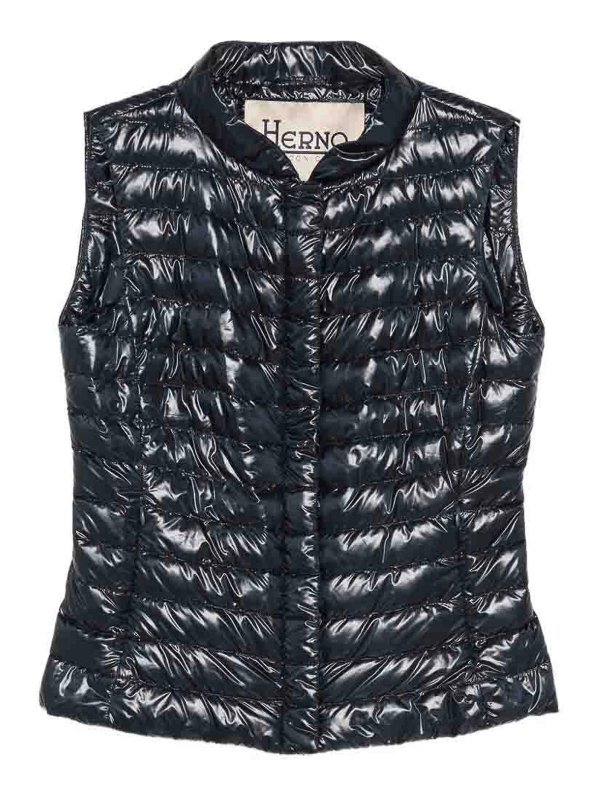 HERNO: padded jackets - `Vera` Padded Vest
