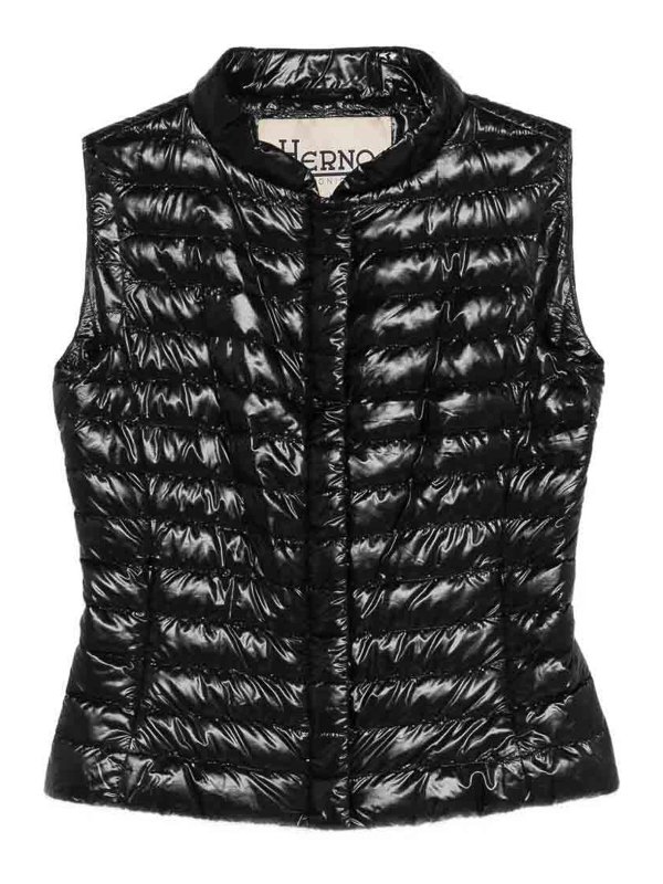 HERNO: padded jackets - `Vera` Padded Vest