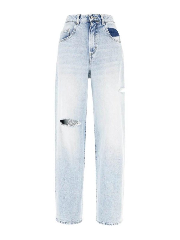 ICON DENIM: Bootcut - Bootcut Jeans - Blau
