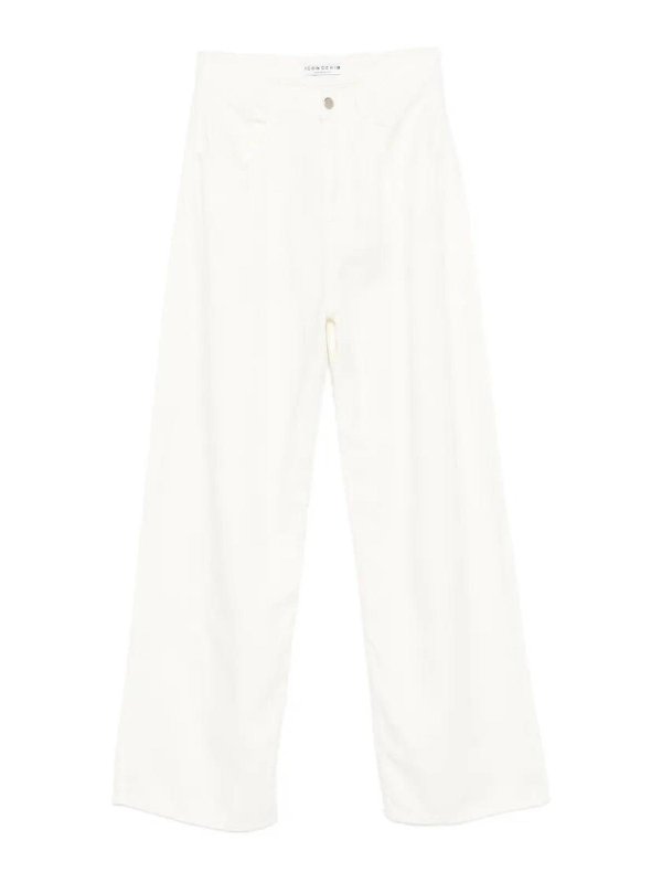 ICON DENIM: Bootcut - Bootcut Jeans - Weiß