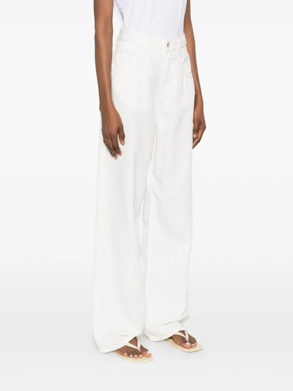 The Best Shops ICON DENIM: Bootcut - Bootcut Jeans - Weiß