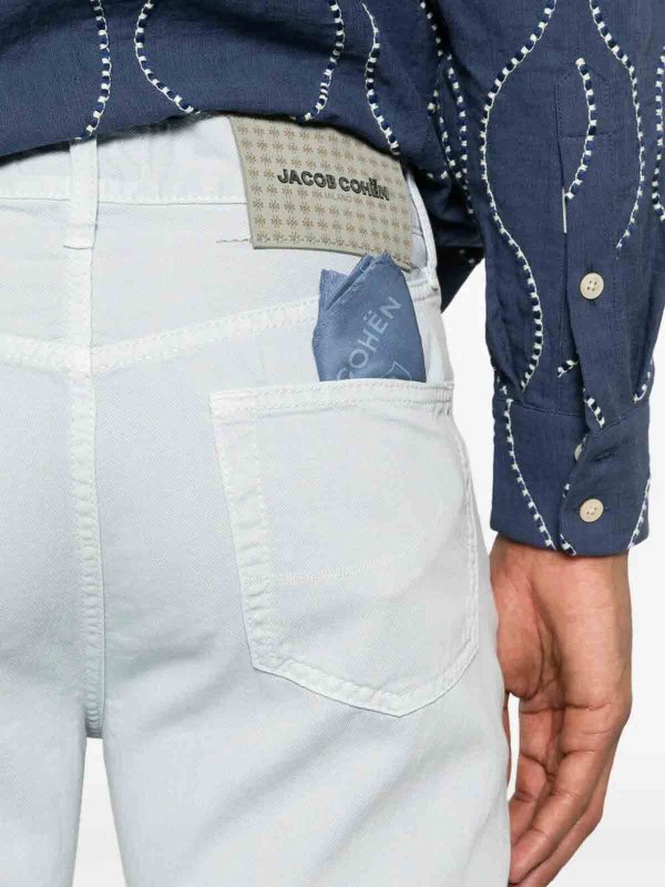 The Best Shops JACOB COHEN: カジュアルトラウザー - カジュアルパンツ - ライトブルー