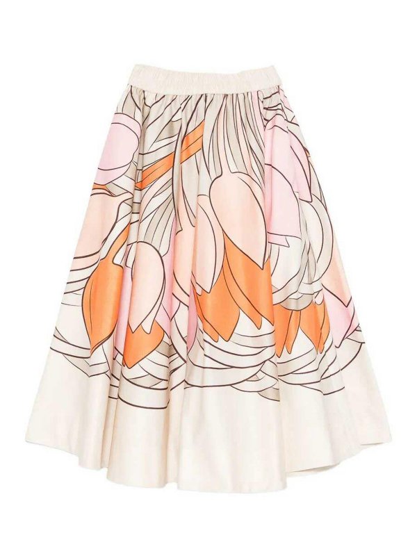 LA DOUBLEJ: Faldas media pierna y semilargas - Falda Semilarga - Multicolor