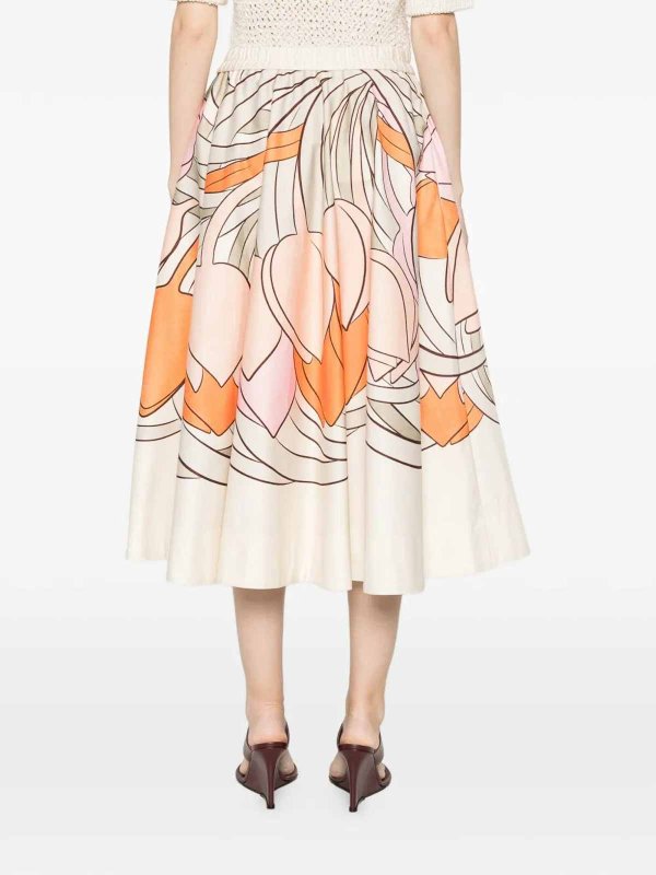 Falda Semilarga - Multicolor shop online: LA DOUBLEJ