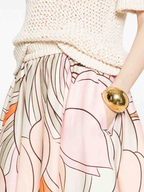 LA DOUBLEJ buy online Falda Semilarga - Multicolor