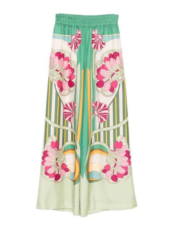 LA DOUBLEJ: casual trousers - Palazzo Pants