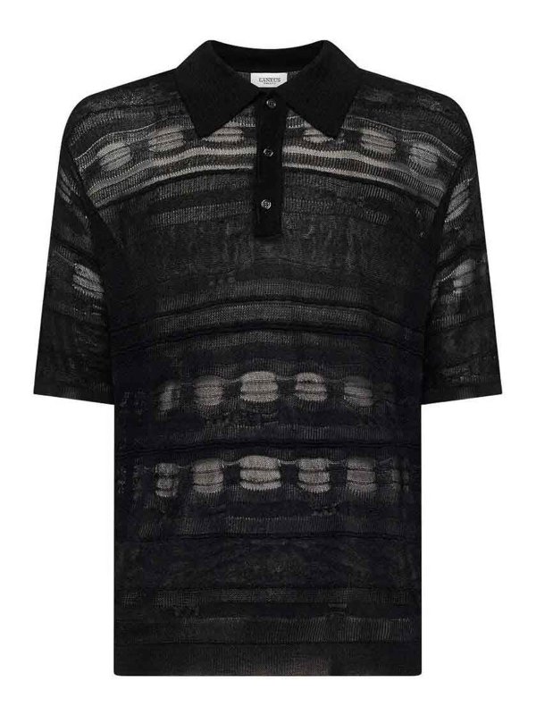 LANEUS: polo shirts - Knitted Polo