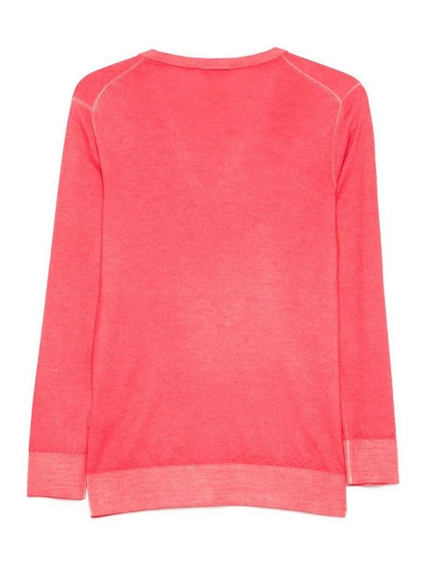 MALO: Col en V online - Pull À Col V - Beige Clair