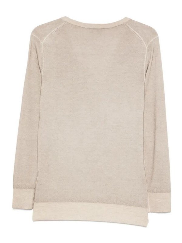 MALO: Col en V online - Pull À Col V - Beige