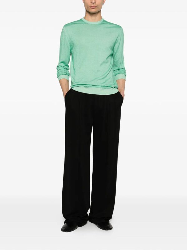 MALO: クルーネック online - クルーネック - 緑