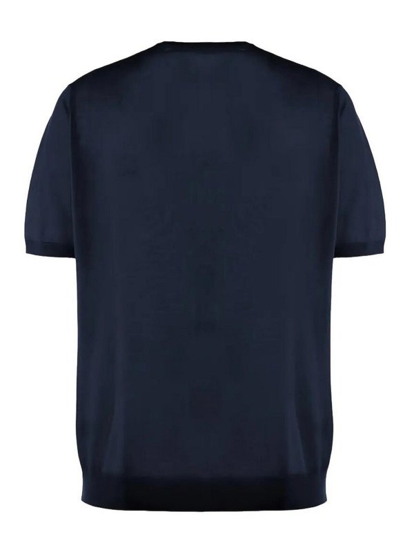 MALO: Pull col rond online - Pull Col Rond - Bleu