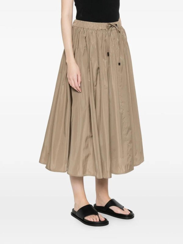 膝丈/ミディスカート - 緑 shop online: Max Mara