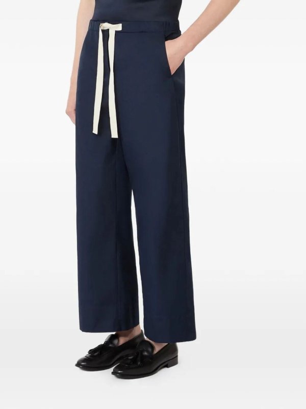 The Best Shops Max Mara: casual trousers - Cotton Pants