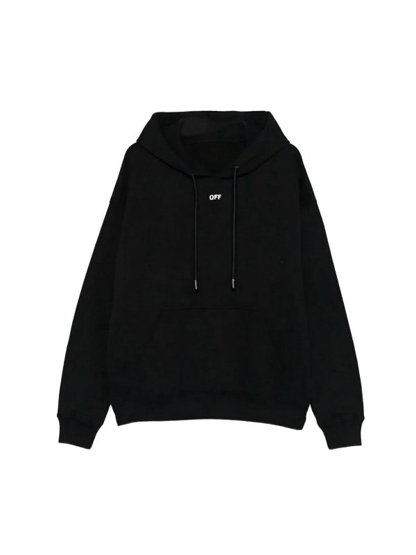 OFF-WHITE: Sudaderas y suéteres - Sudadera - Negro
