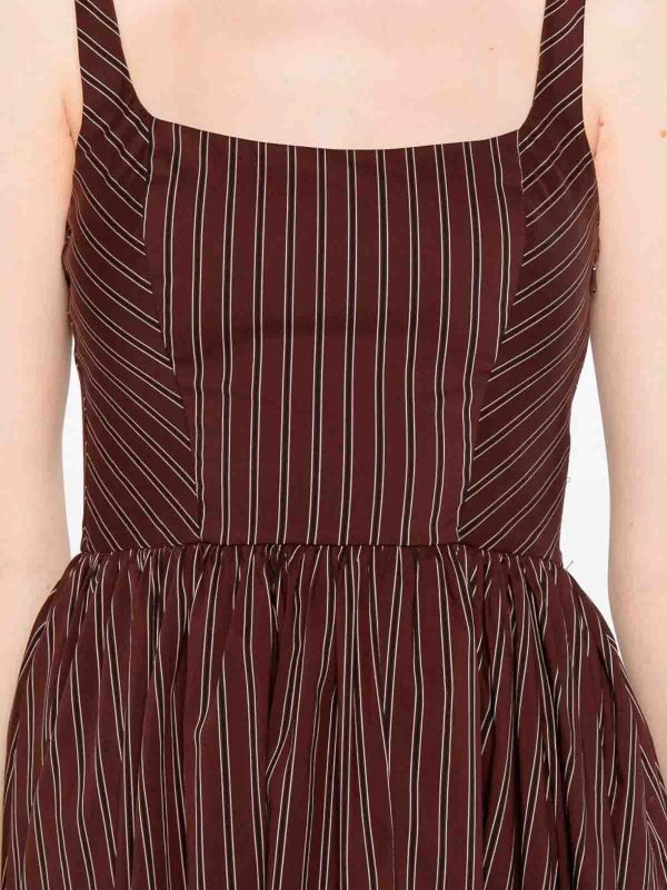 PATRIZIA PEPE buy online 膝丈ドレス - ブラウン