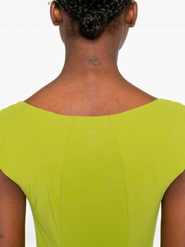 The Best Shops PATRIZIA PEPE: ニーレングスドレス - 膝丈ドレス - 緑