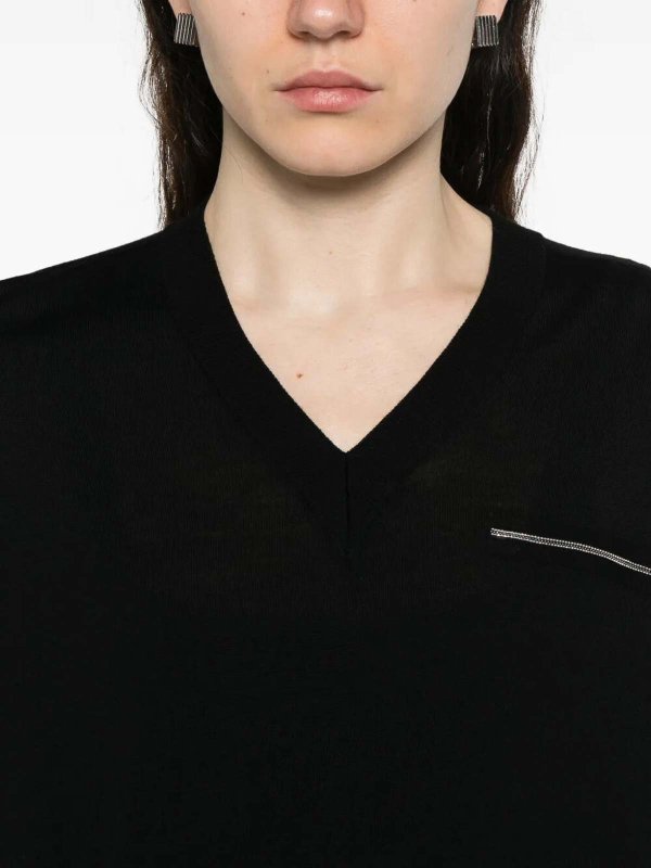 The Best Shops PESERICO: crew necks - Sweater