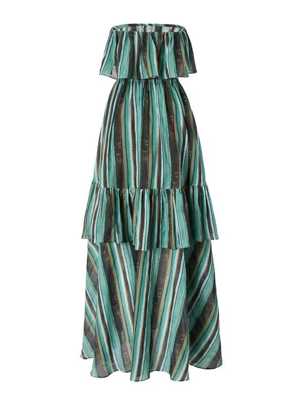 Pinko: ニーレングスドレス online - 膝丈ドレス - 緑