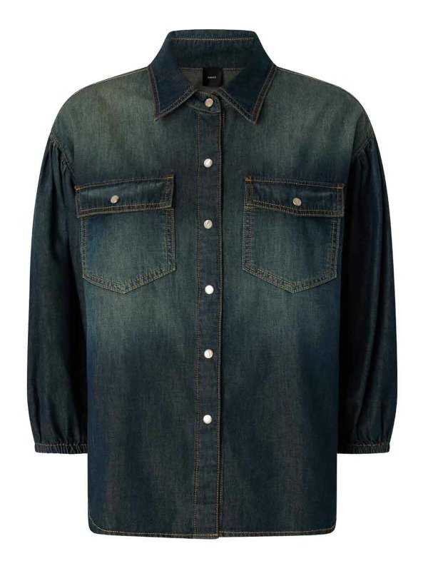 Pinko: Camisas - Camisa - Denim