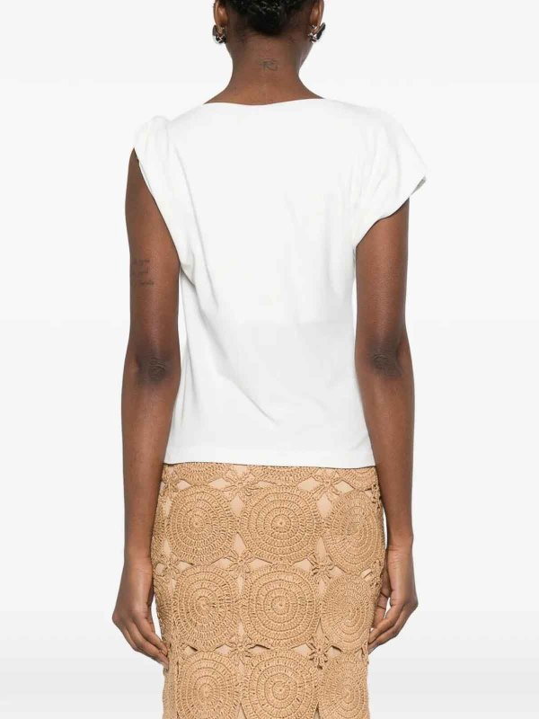 The Best Shops Pinko: Pull col rond - Pull Col Rond - Blanc