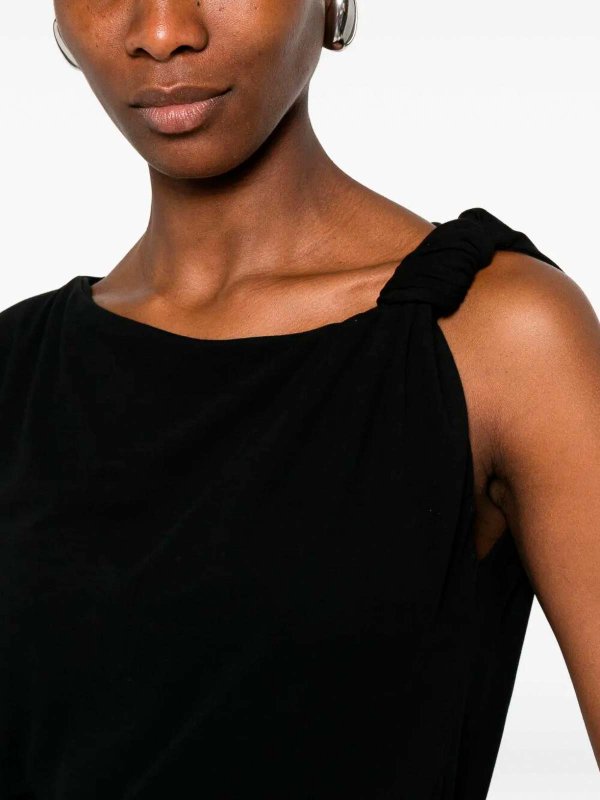 The Best Shops Pinko: Strickpullover mit Rundhalsausschnitt - Rundhalspullover - Schwarz