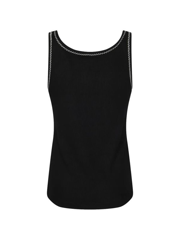 Pinko: Tops y camisetas sin mangas online - Top - Negro